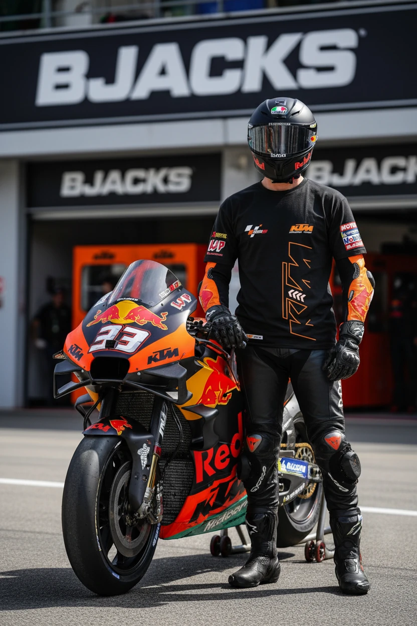 KTM Ready to Race MotoGP Yarış Özel Premium Tişört