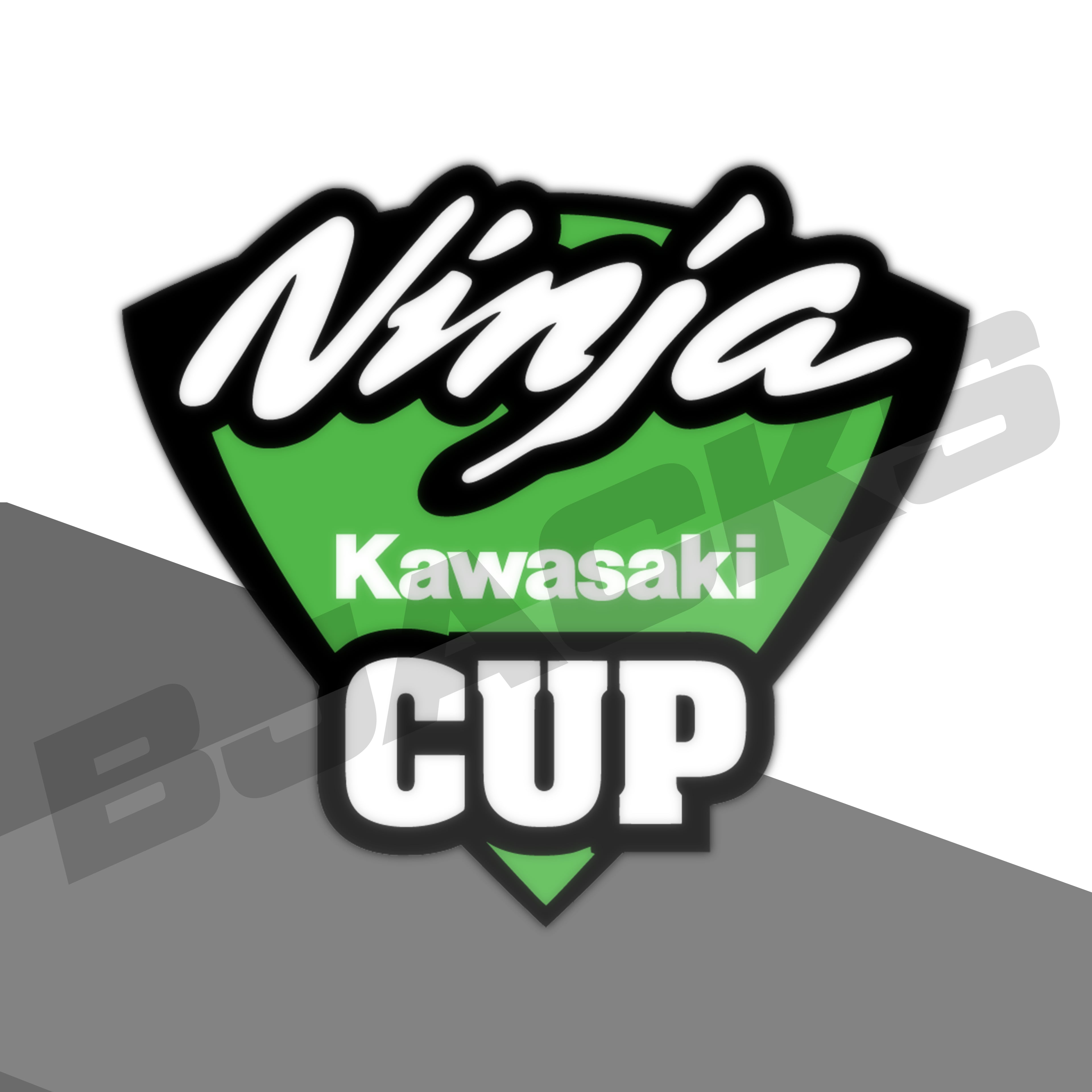 Ninja CUP Damla Sticker 7x6,2CM – Tarzına 3D Dokunuş