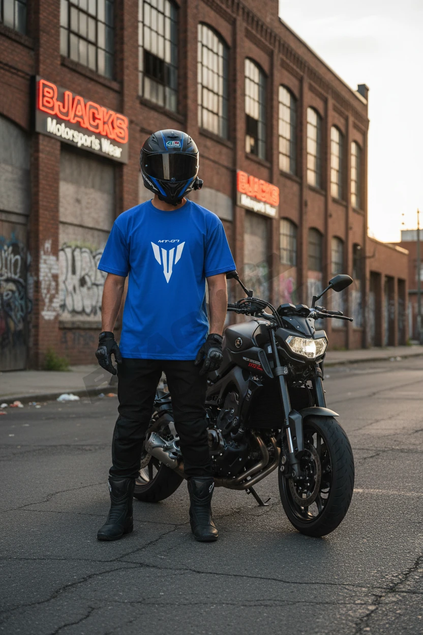 MT-07 Tutkunlarına Özel İkonik Stil Premium Tişört