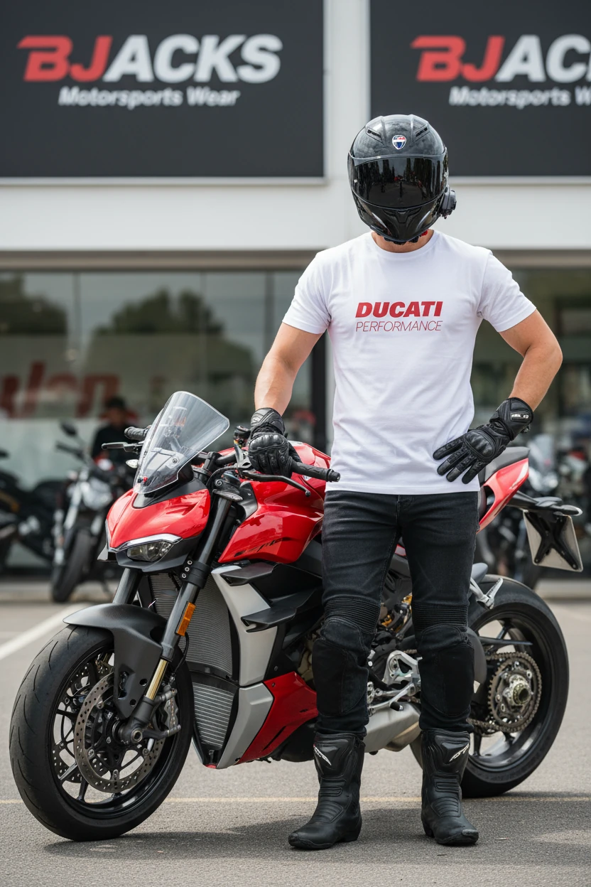 Ducati Performance Premium Tişört - Ducati Tutkunlarına Özel