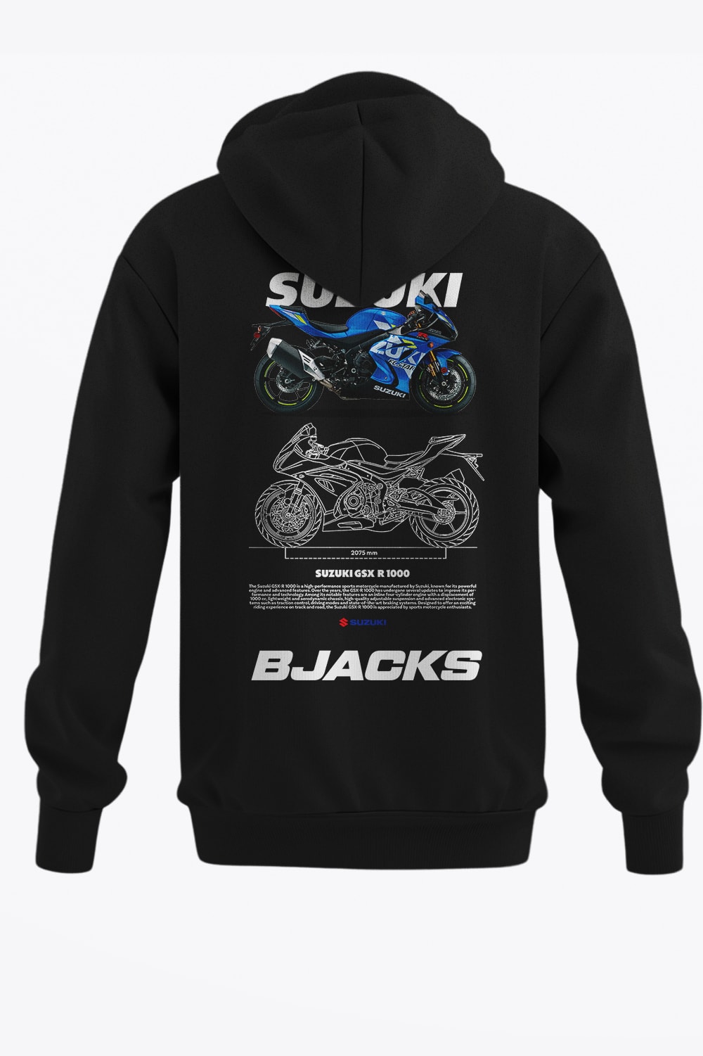 BJACKS Suzuki GSXR1000 Premium Hoodie