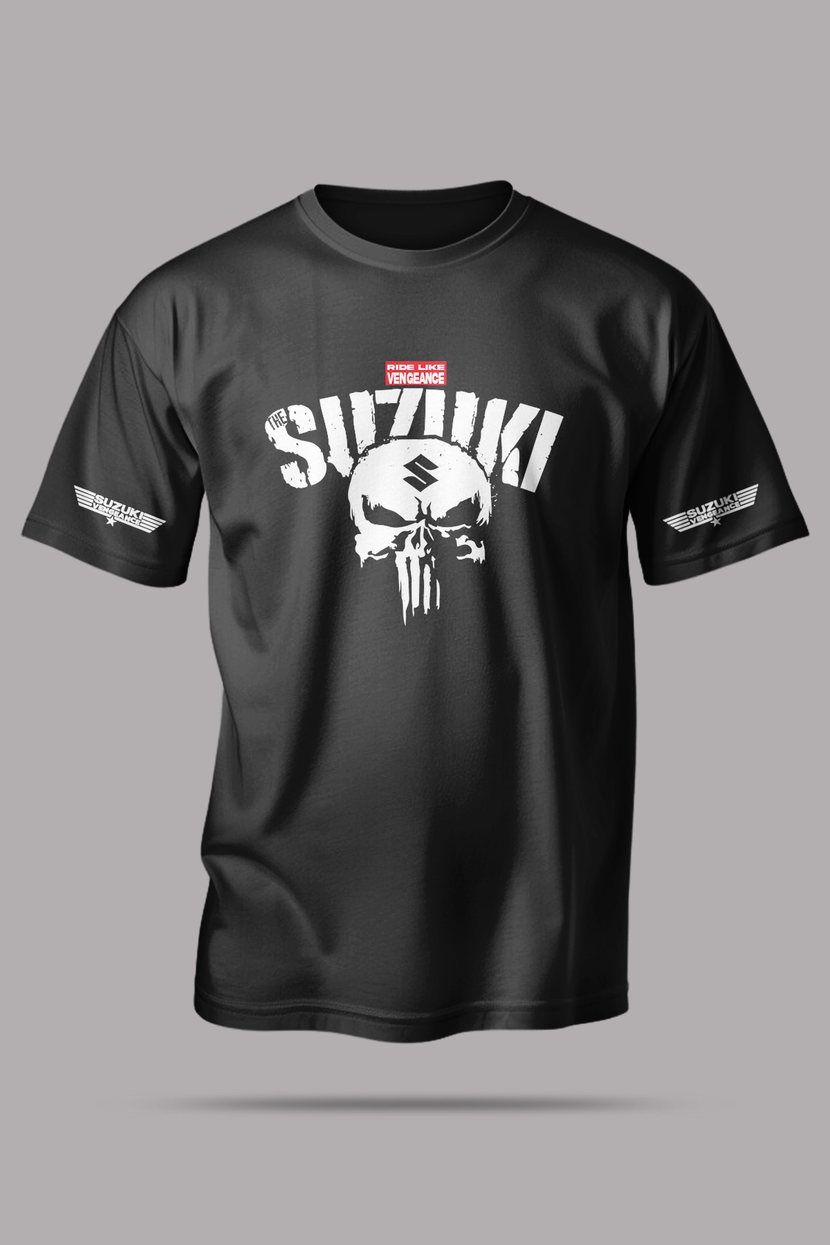THE SUZUKI – Ride Like Vengeance | Premium Motosiklet Ruhlu Tişört
