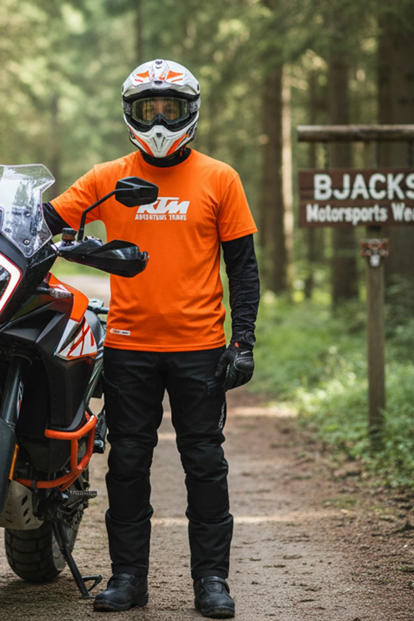 KTM Adventure Premium Turuncu Tişört