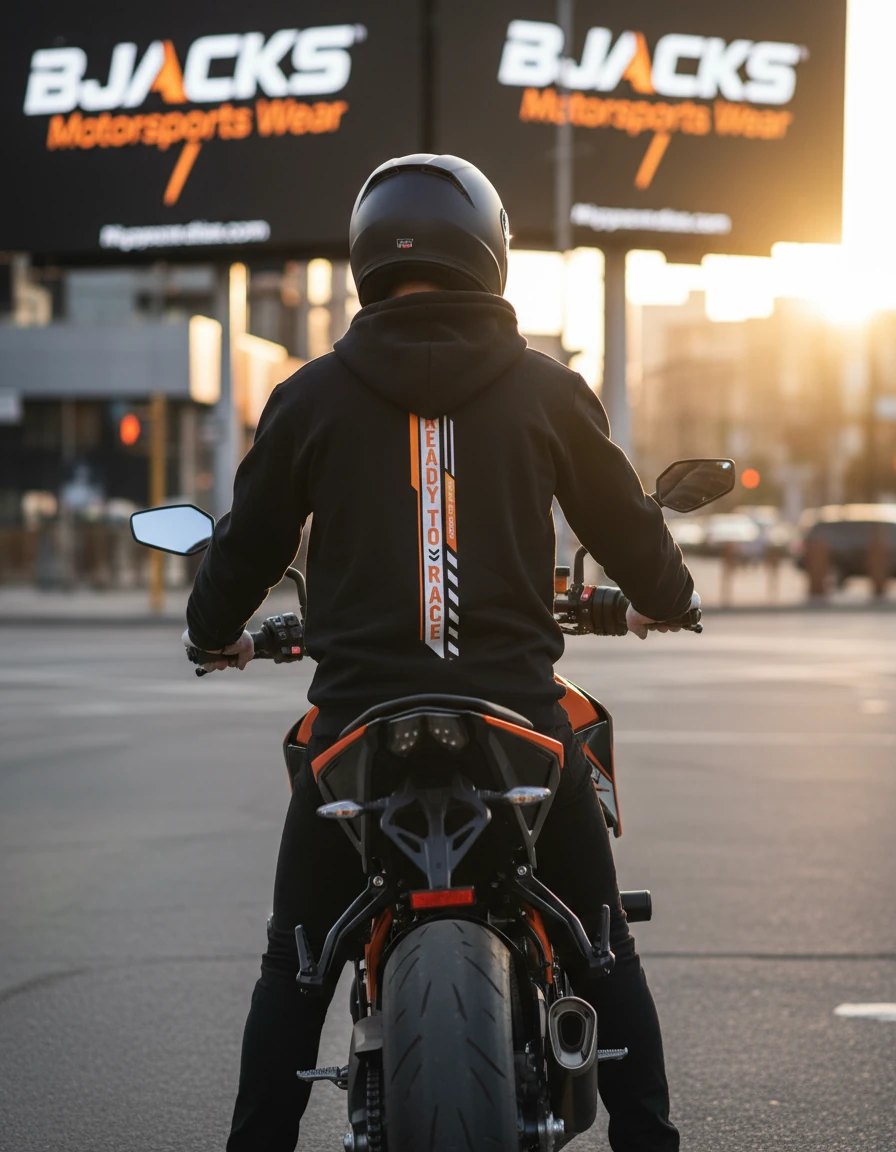 KTM Street Edition Motorcu Hoodie – Şehirde Pist Ruhu