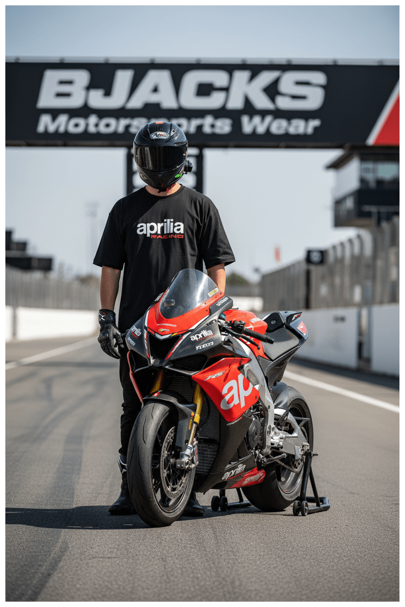 Aprilia Racing Edition - Yarış Tutkunlarına Özel Tasarım Tişört