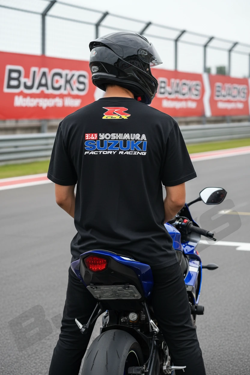 Suzuki GSX-R Racing Premium Tişört - Suzuki Tutkunlarına Özel Tasarlandı