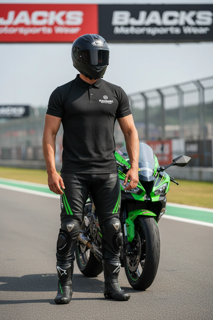 Kawasaki ZX6R Climacool Polo Yaka Premium Tişört