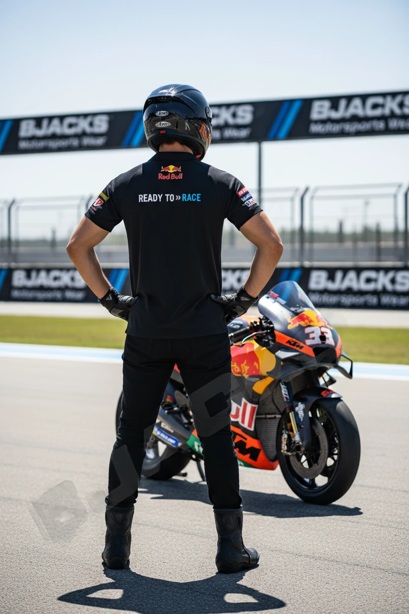 KTM Ready to Race MotoGP Clima Cool Polo Yaka Yarış Özel Premium Tişört