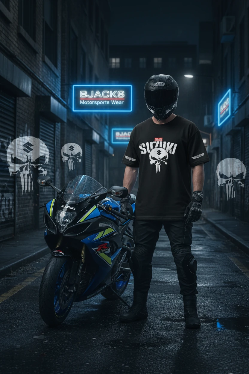 THE SUZUKI – Ride Like Vengeance | Suzuki Tutkunlarına Özel  Premium Tişört