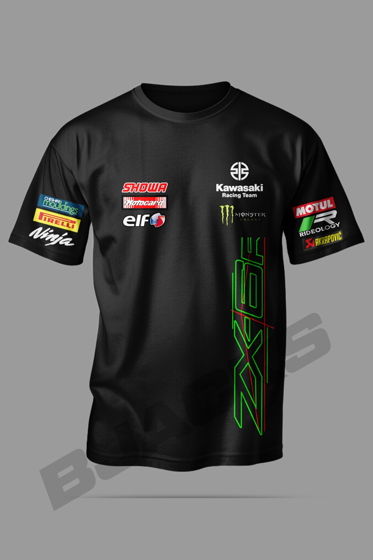 Kawasaki ZX6R SBK Özel Tasarım T-Shirt