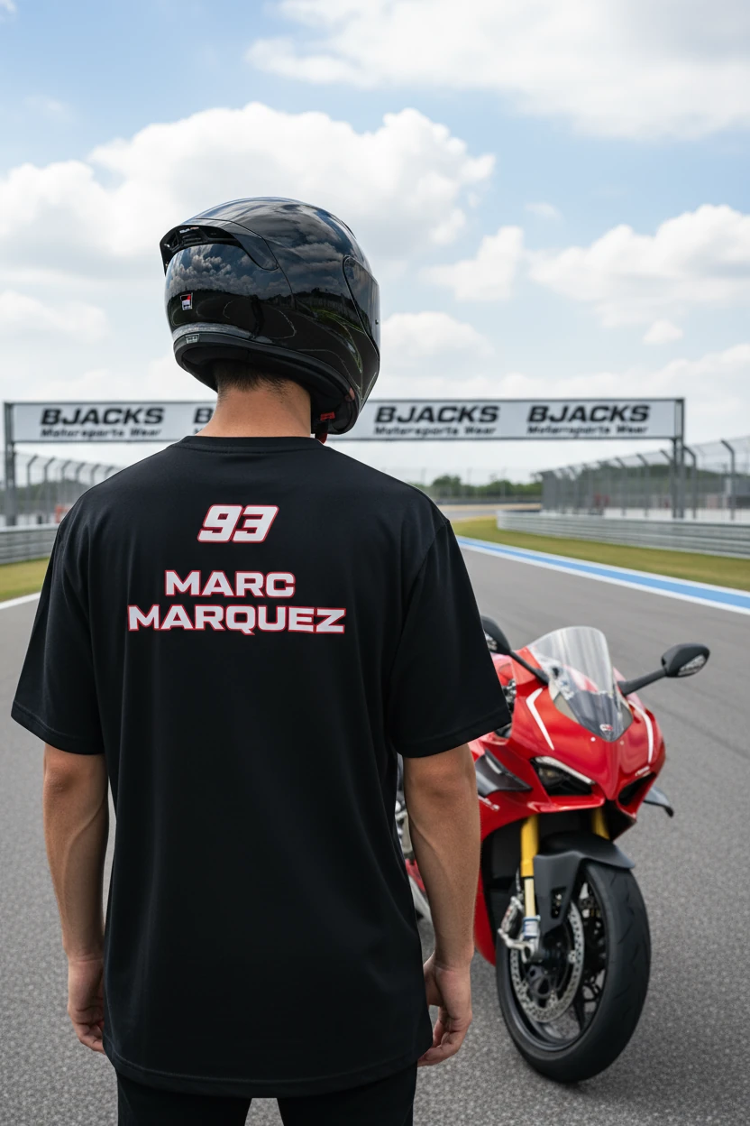 THE DUCATI MARQUEZ — KING OF CORNERS Özel Premium Tişört