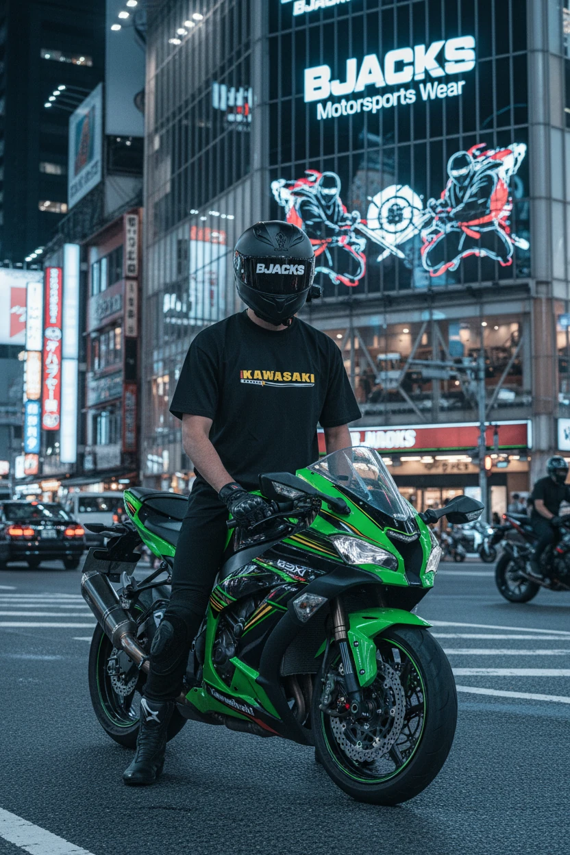 THE KAWASEXY NINJA - Premium Özel Baskı Tişört