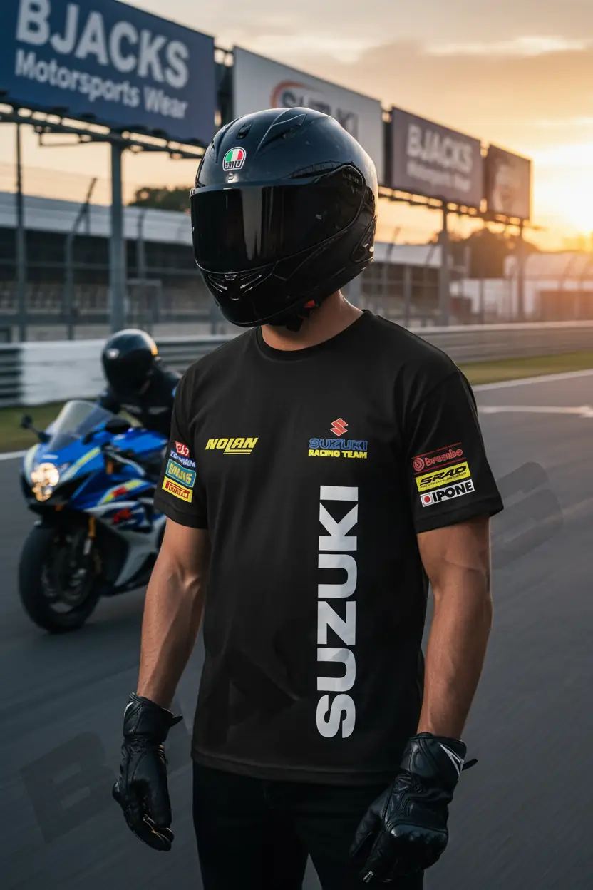 Suzuki GSX-R Racing Premium Tişört - Suzuki Tutkunlarına Özel Tasarlandı