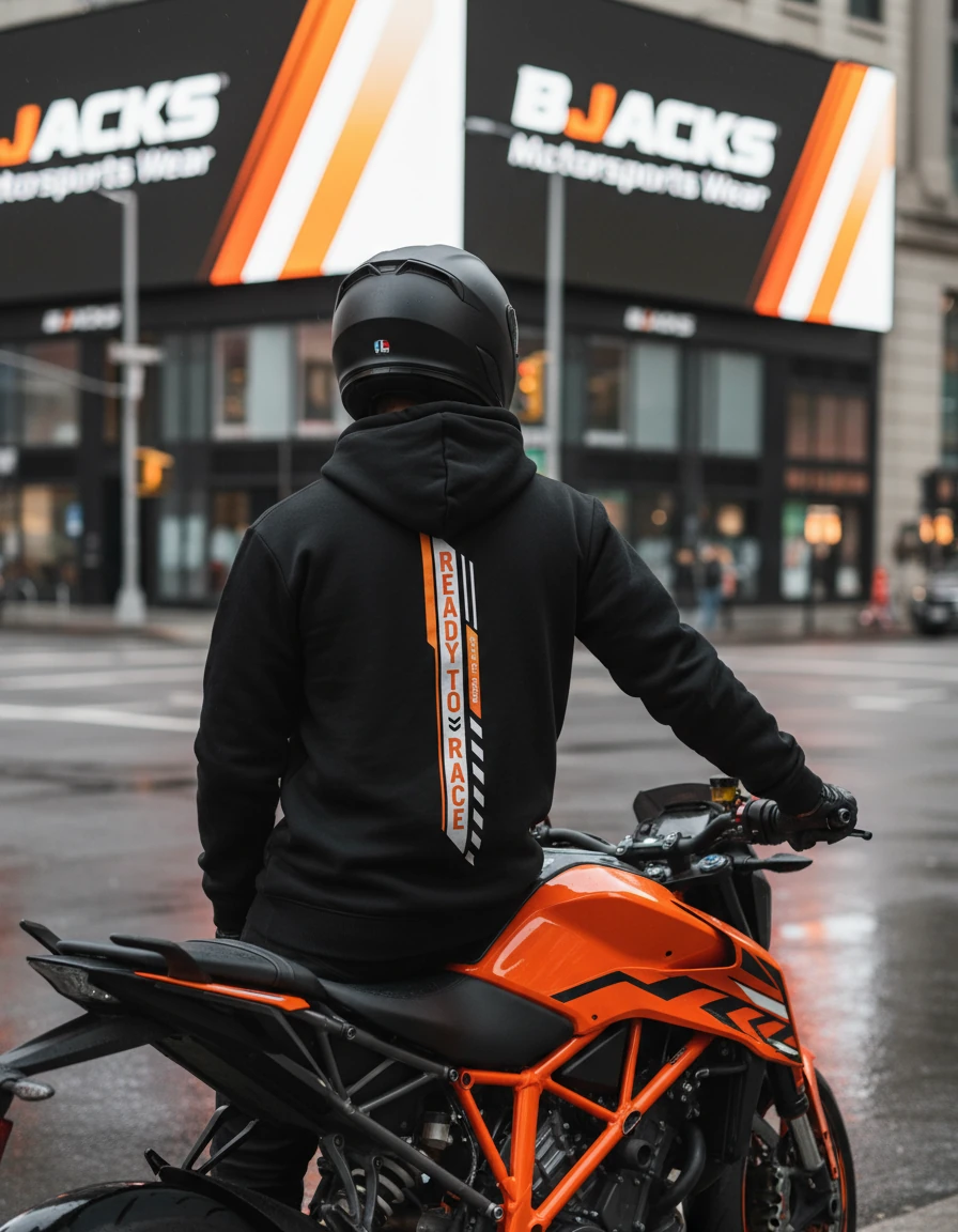 KTM Street Edition Motorcu Hoodie – Şehirde Pist Ruhu