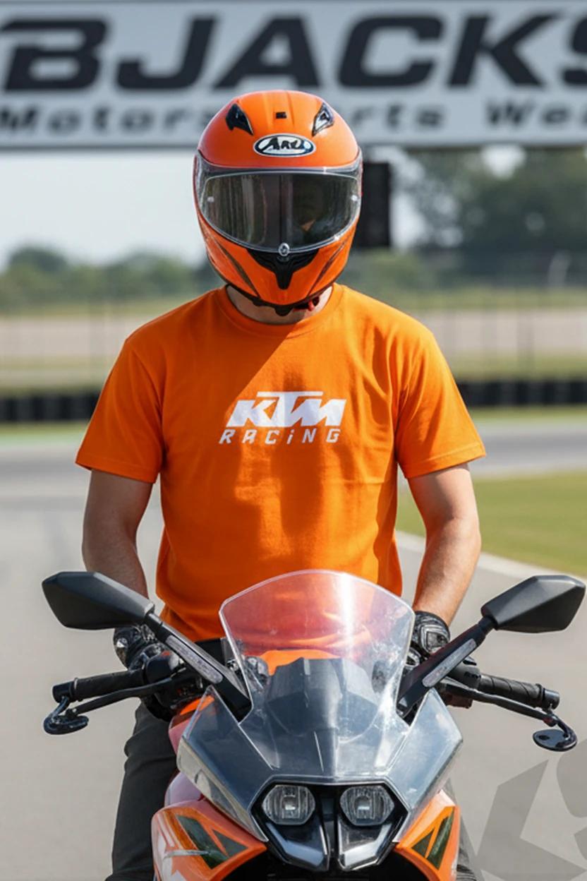 KTM Racing - KTM Turuncu Patlama Tutkunlarına Özel Premium Tişört