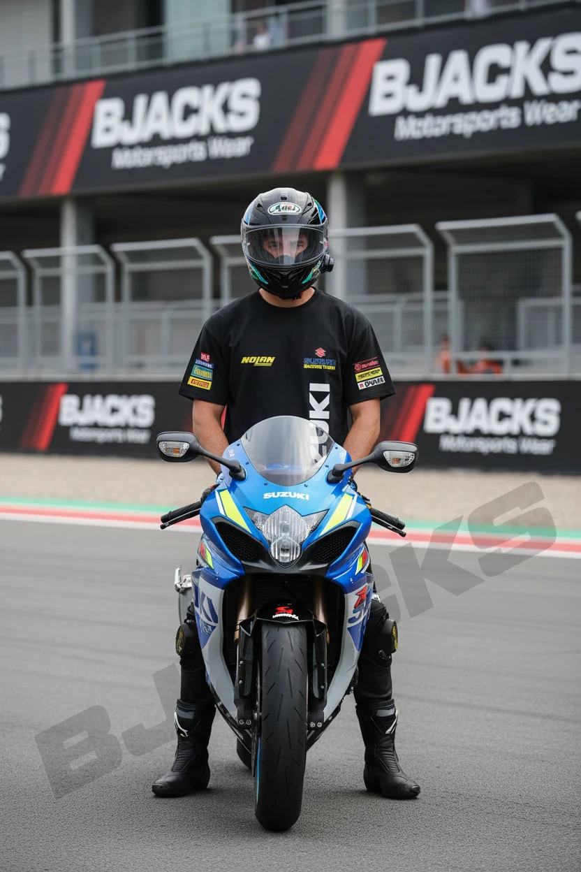 Suzuki GSX-R Racing Premium Tişört - Suzuki Tutkunlarına Özel Tasarlandı