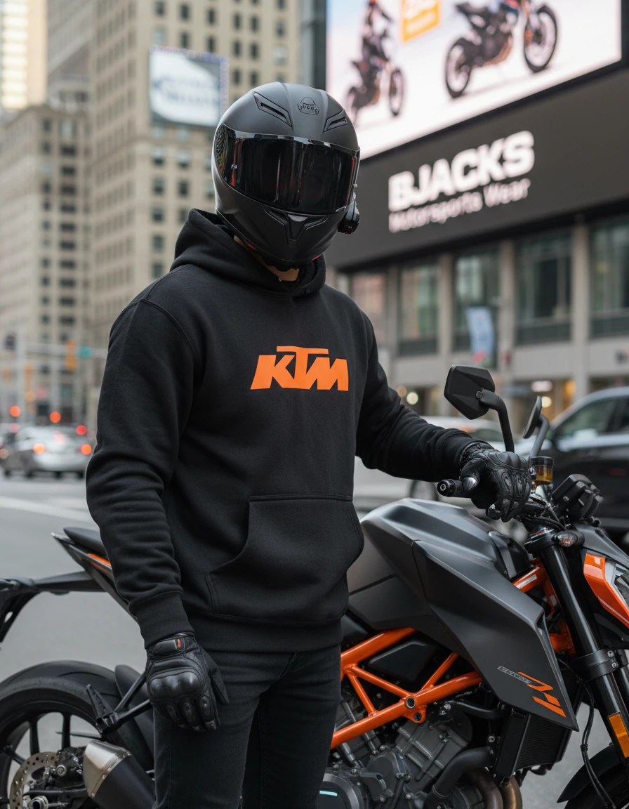 KTM Ready To Race Motorcu Hoodie – Gerçek Sürücü Ruhu