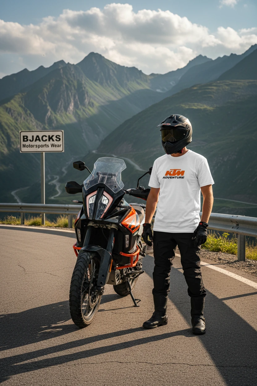 KTM Adventure Tutkunlarına Özel İkon Premium Tişört