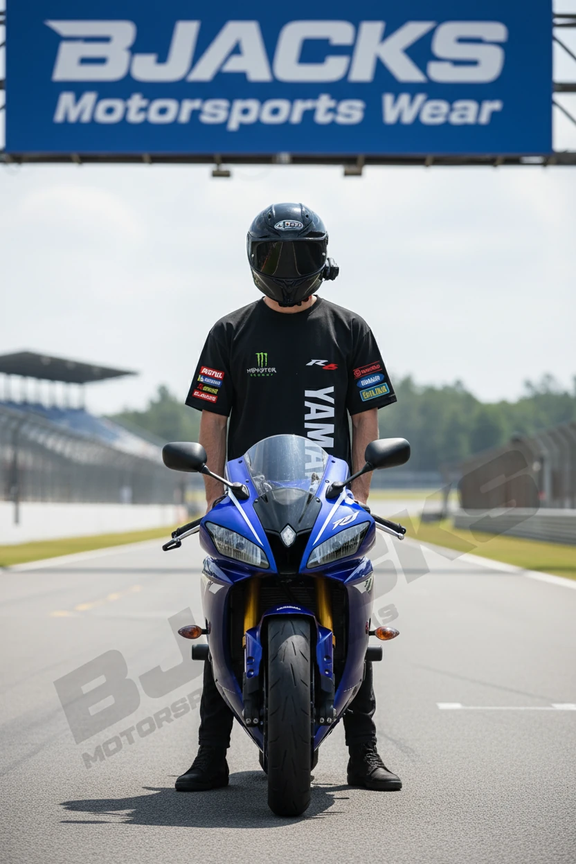 YZF R6 MotoGP Yarış Özel Tasarım Premium Tişört