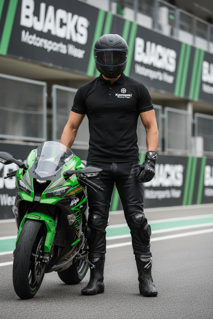 Kawasaki ZX10R Climacool Polo Yaka Premium Tişört