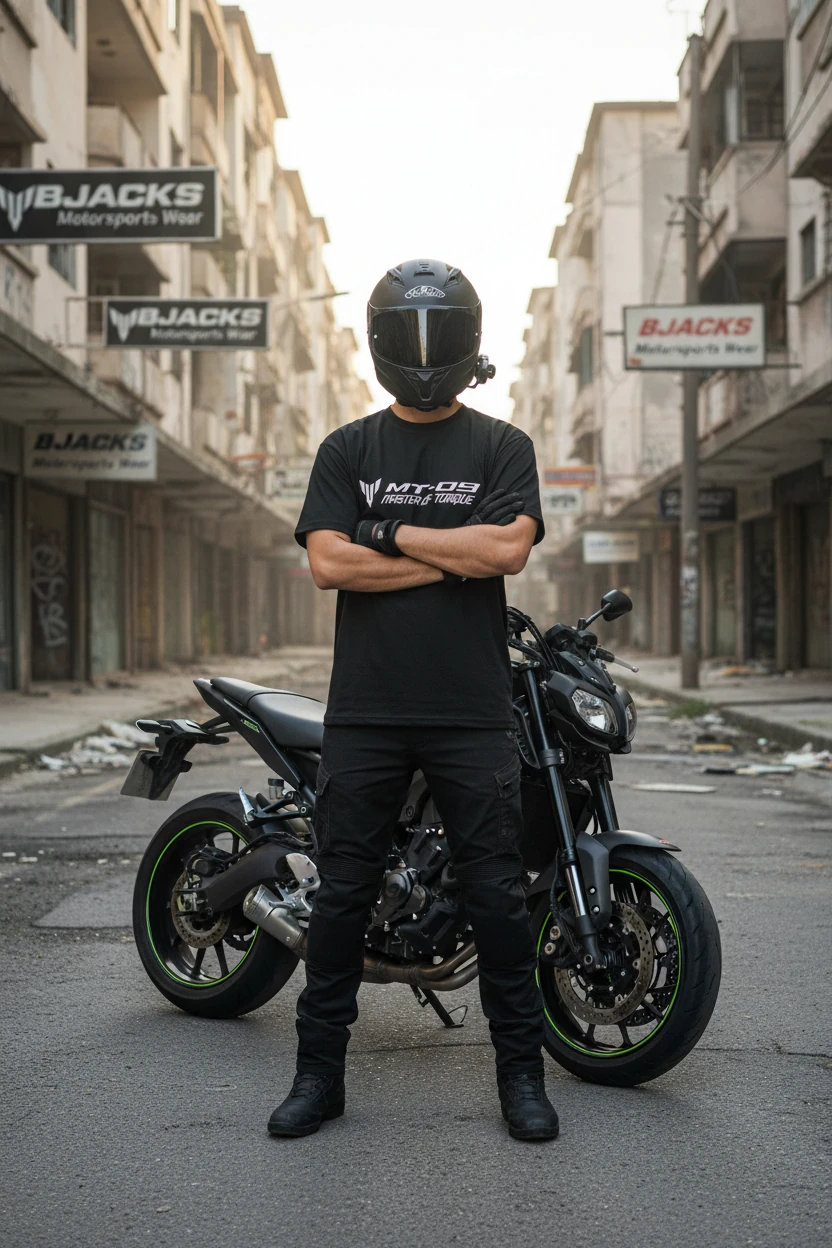 MT-09 THE DARK SIDE OF JAPAN Premium Tişört