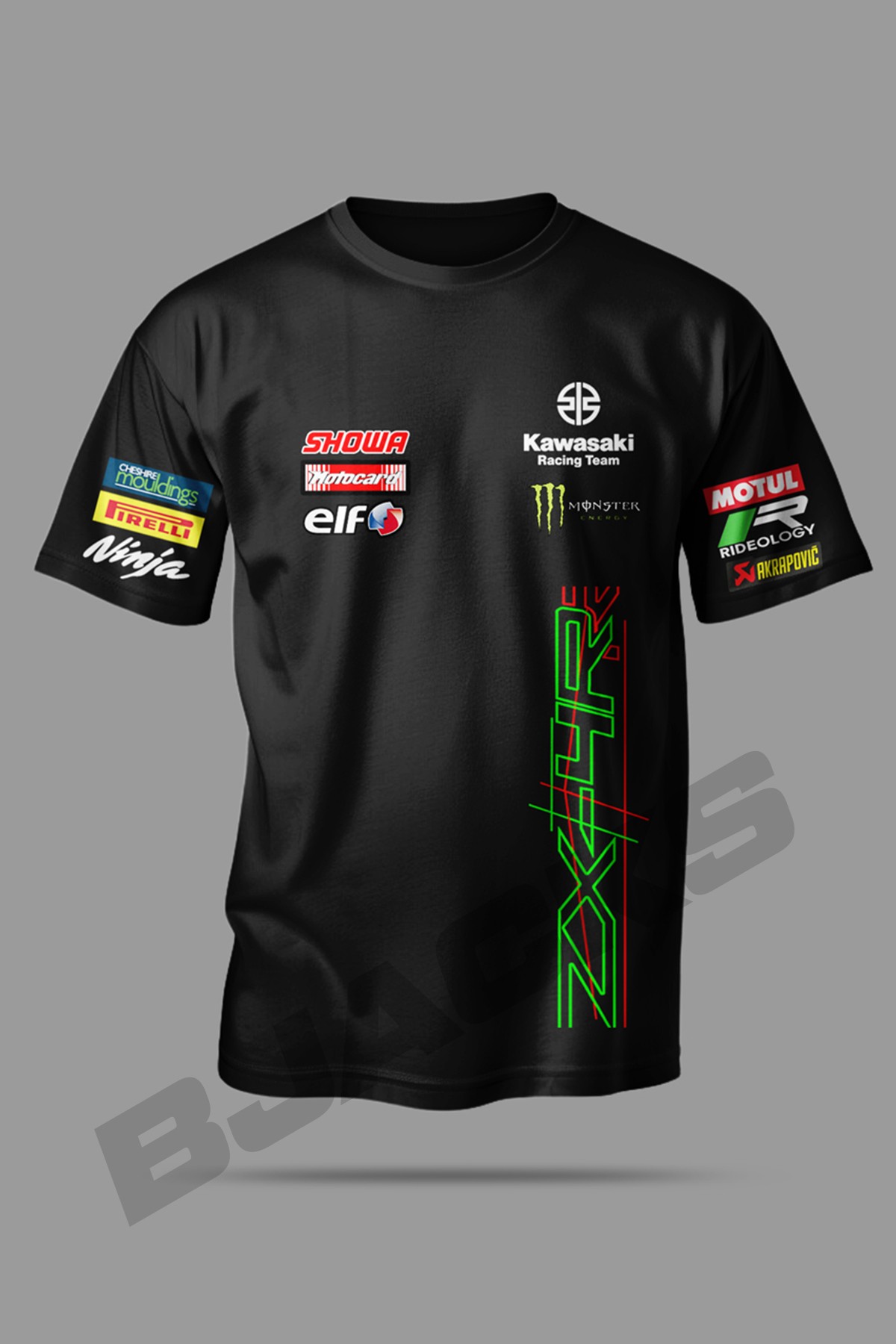 Kawasaki ZX4RR SBK Özel Tasarım T-Shirt