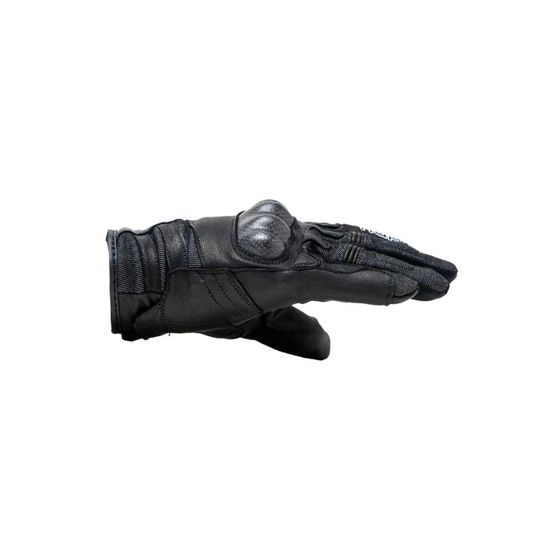 Nukro MILAN Denim Deri Motosiklet Eldiveni – Şehir Stili & Güvenli Kavrama