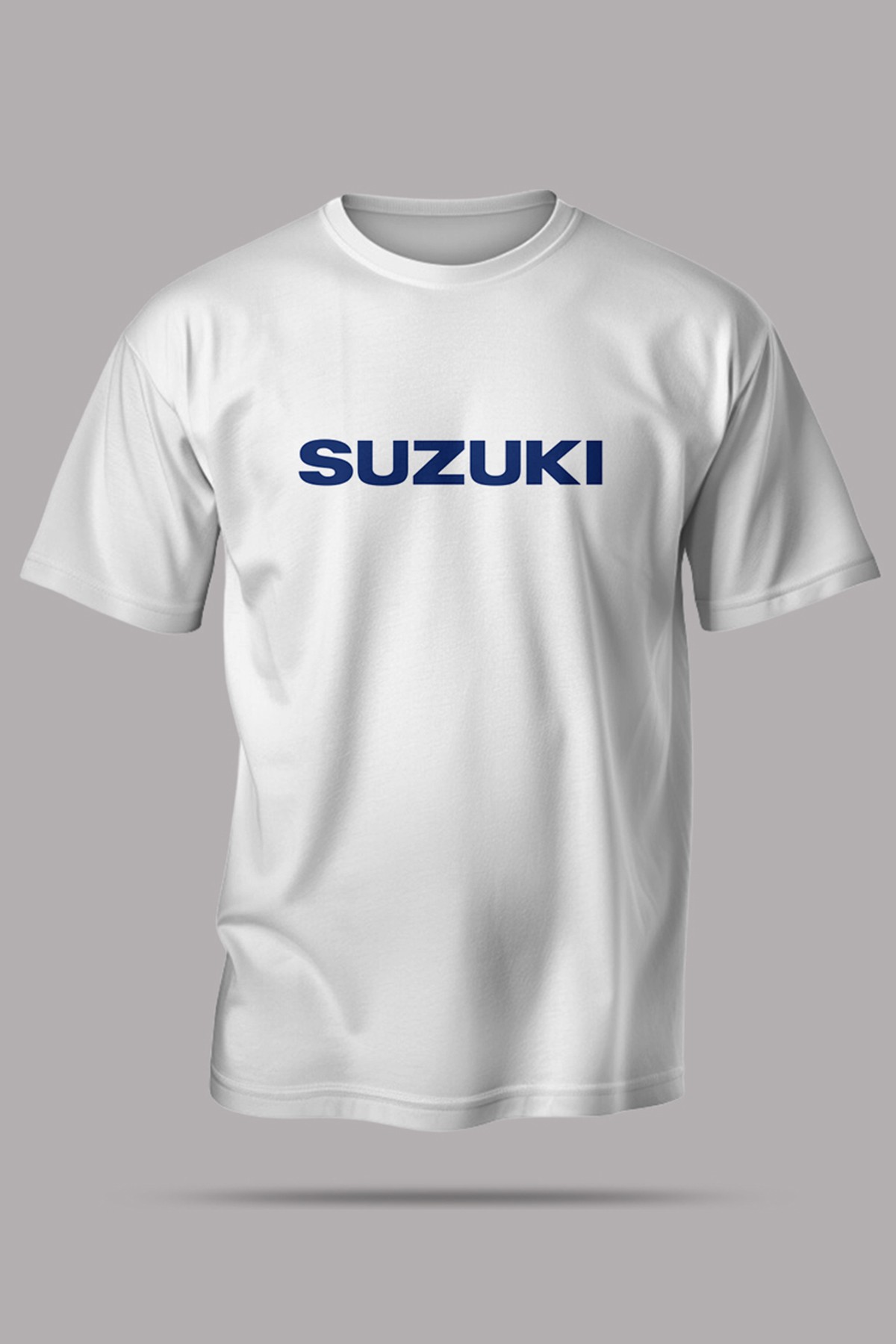 Suzuki  Premium Motosiklet Tişörtü - Beyaz