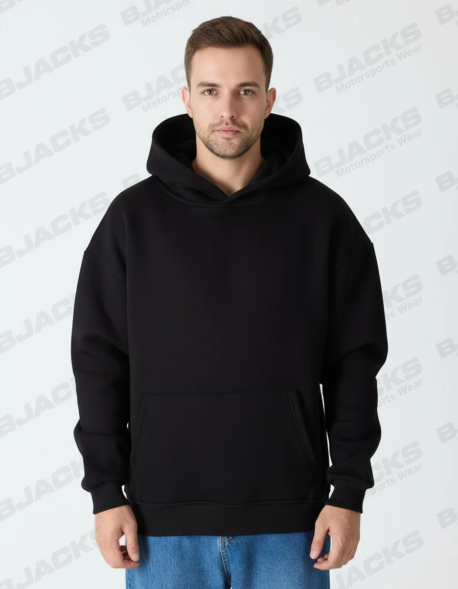 Premium Kapüşonlu Hoodie – Soğuk Geçirmez, Tüylenme Yapmaz, Rahat ve Şık Tasarım - Siyah