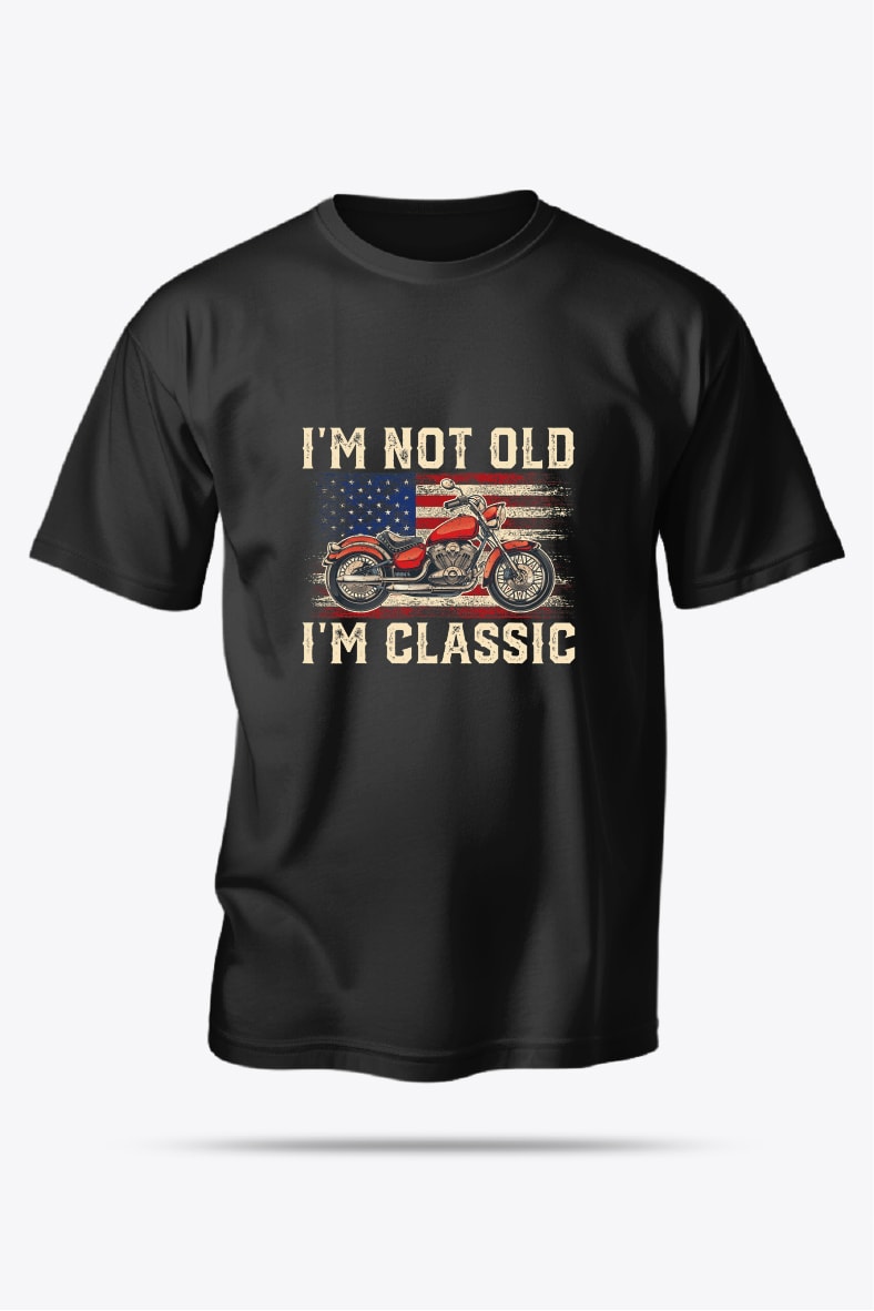 BJACKS I'M NOT OLD I'M CLASSIC Unisex Premium Tişört