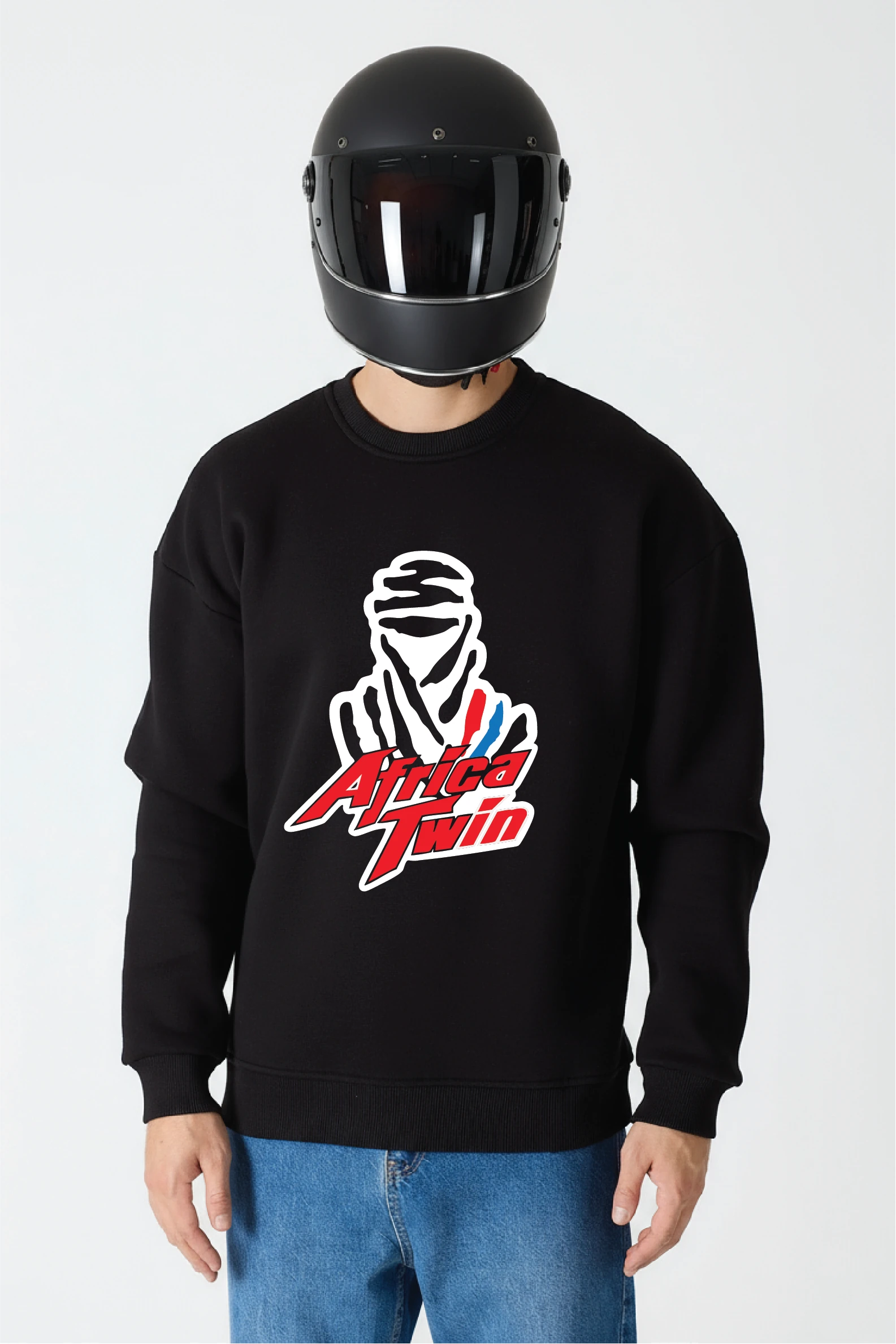 Honda Africa Twin Adventure Sweatshirt – Keşif ve Arazı Ruhu Taşıyan Premium Motorsports Tasarımı - S