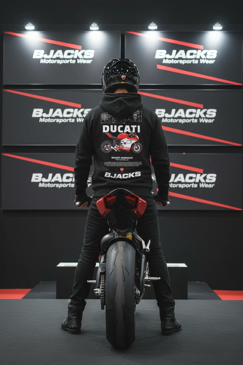 BJACKS DUCATI PANIGALE Premium Hoodie