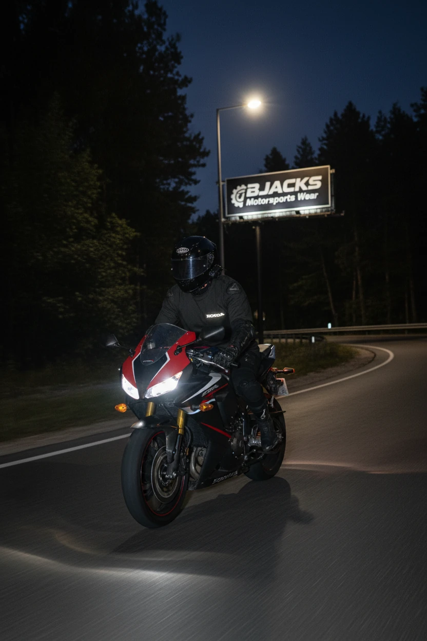 Reflektör Baskılı Honda Özel Premium Tişört