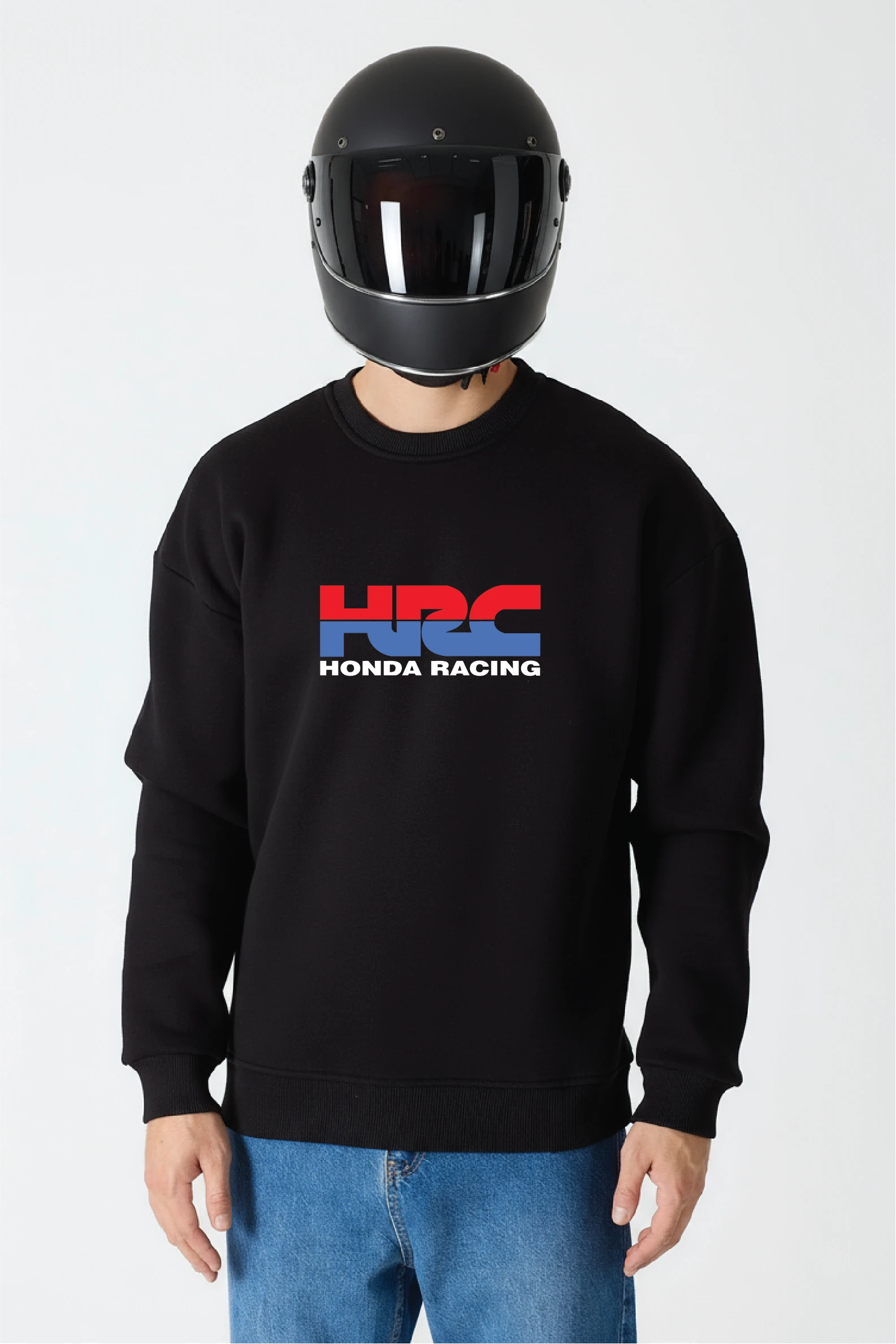 Honda HRC Racing Sweatshirt – Pist Ruhunu Yansıtan Premium Motorsports Tasarımı - L