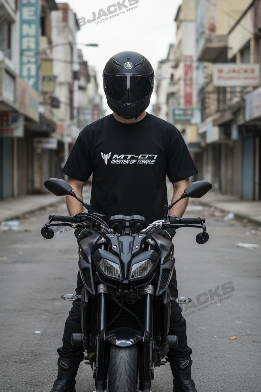 MT-07 THE DARK SIDE OF JAPAN Premium Tişört