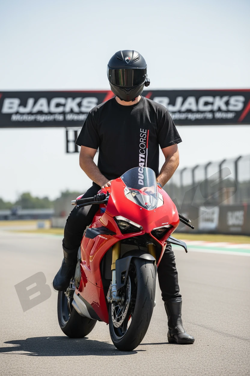 DUCATI CORSE – İtalyan Ruhunu Üzerinde Taşımak İsteyenlere Özel Premium Tişört