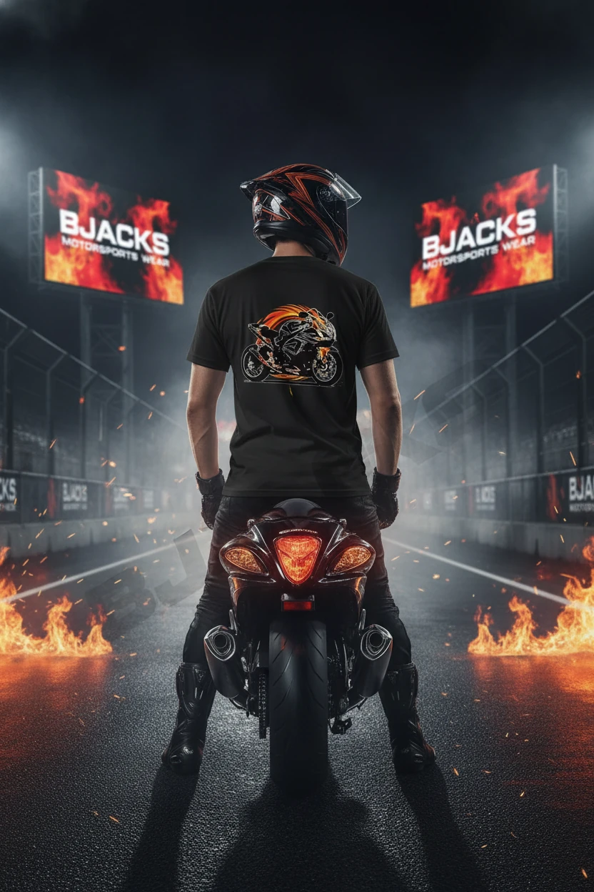 Suzuki Hayabusa On Fire - Suzuki Hayabusa Tutkunlarına Özel Tasarım Premium Tişört