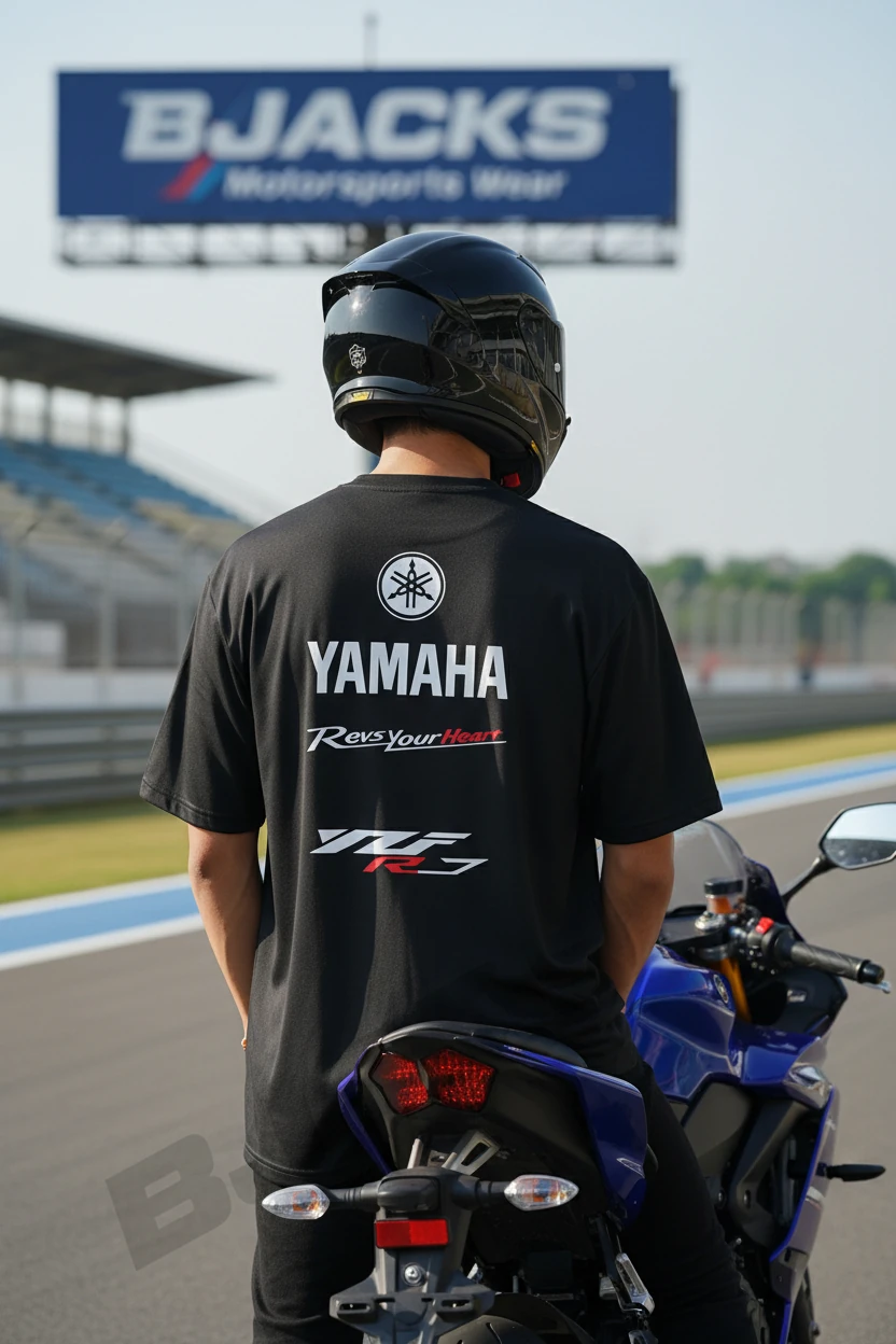 YZF R7 MotoGP Yarış Özel Tasarım Premium Tişört