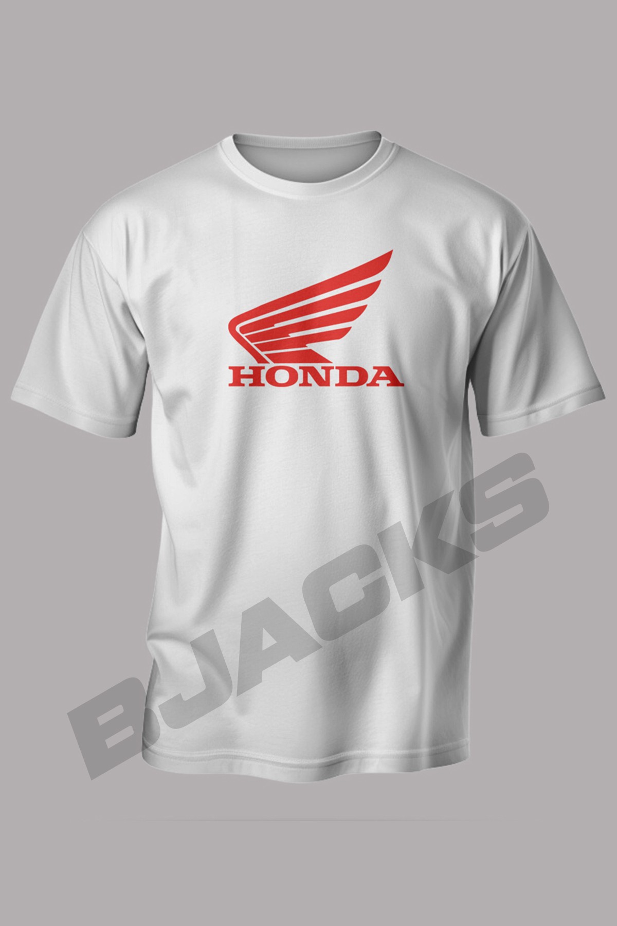 Honda Tutkunlarına Özel Kanatlı Honda Baskılı Premium Tişört