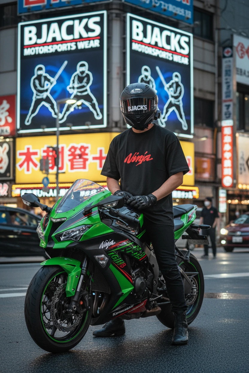 Kawasaki Ninja Özel Bloody Premium Tişört