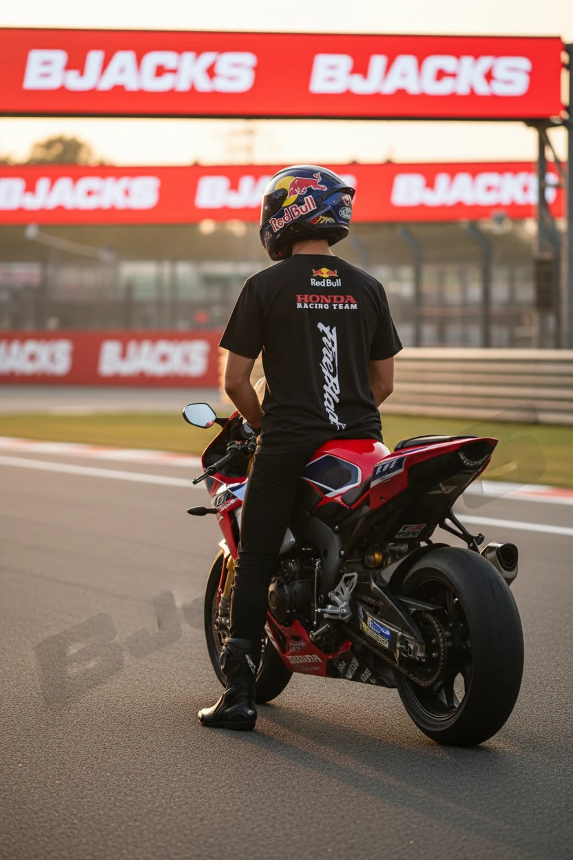 Honda CBR Fireblade Yarış Özel Premium Tişörtü 