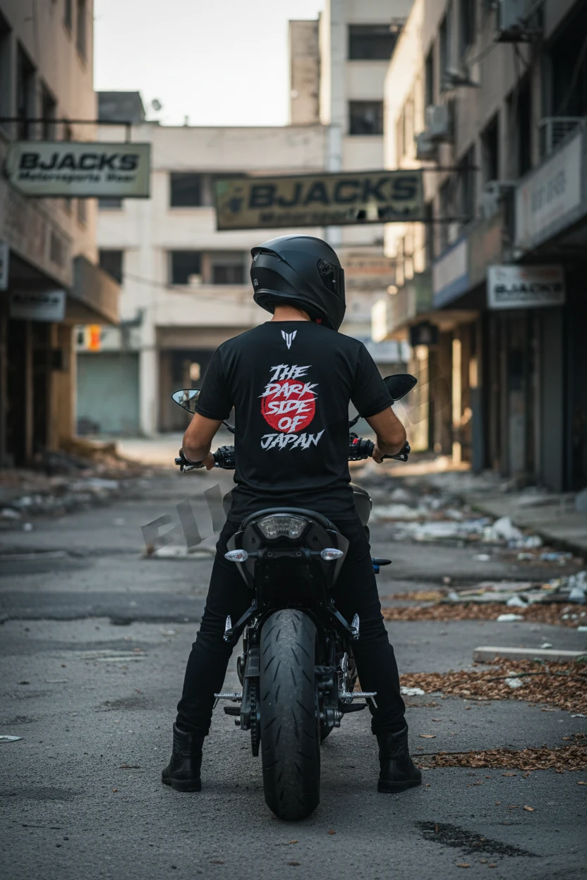 MT-07 THE DARK SIDE OF JAPAN Premium Tişört