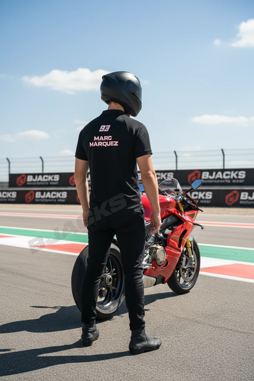 THE DUCATI MARQUEZ — KING OF CORNERS Özel Premium Tişört