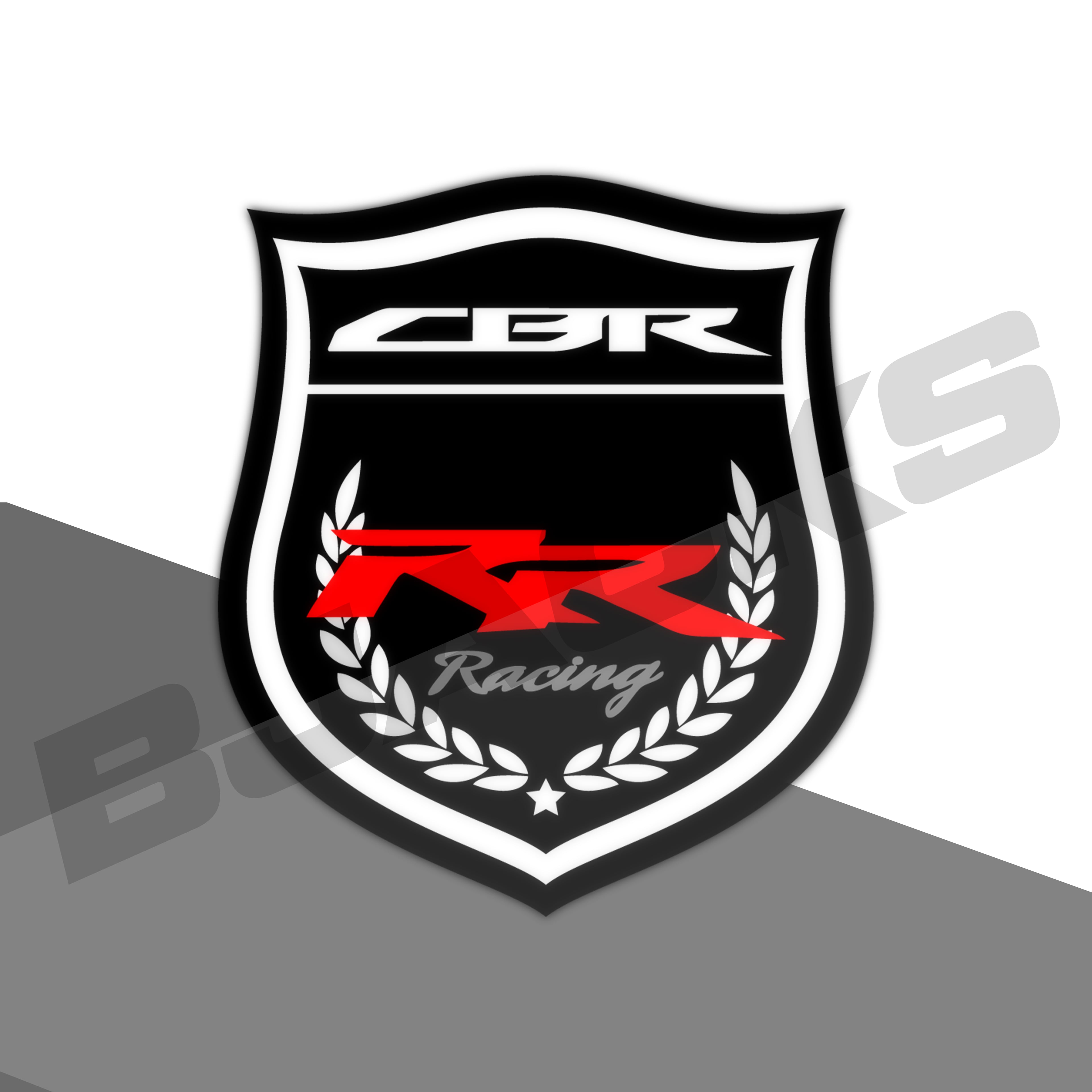 CBR Fireblade Damla Sticker 6x6,7CM – Tarzına 3D Dokunuş