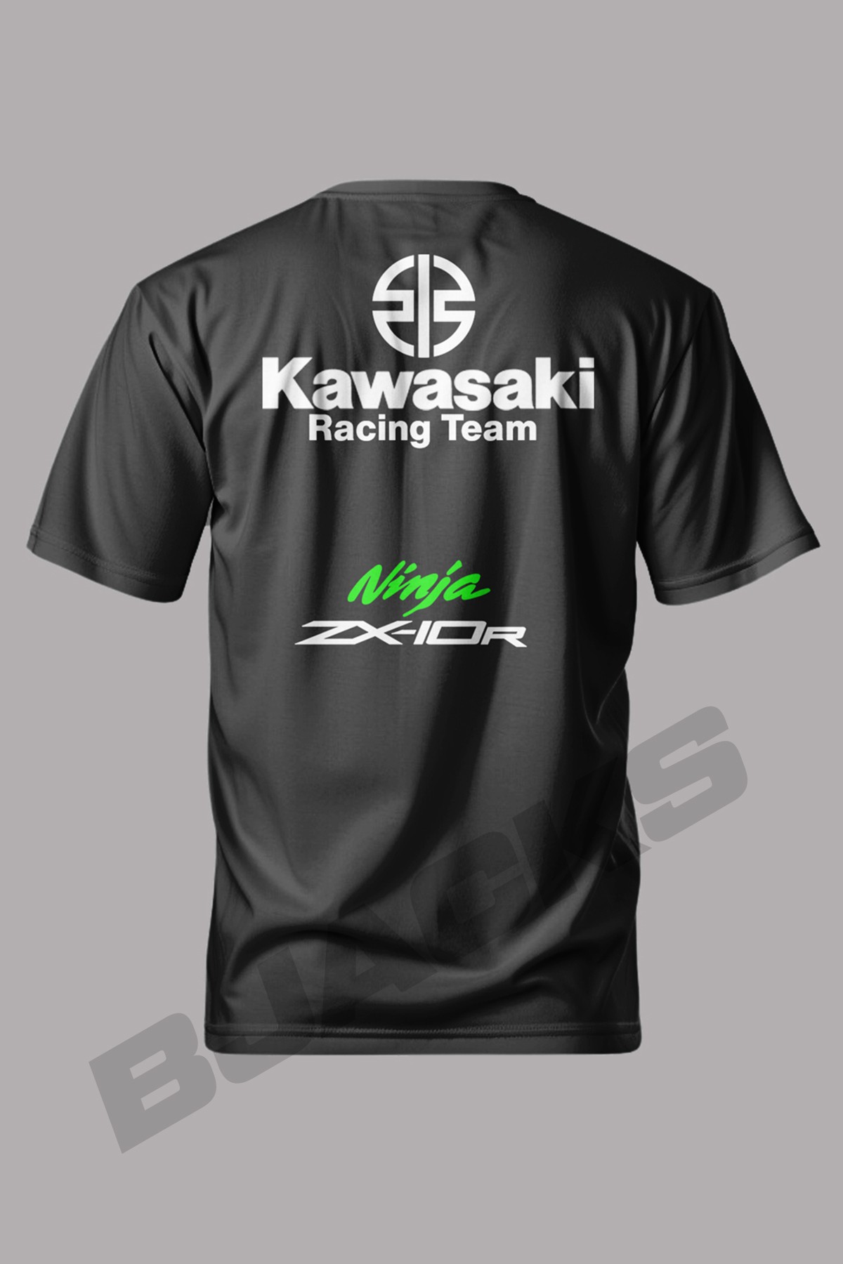 Kawasaki ZX10R Tutkunları İçin Özel Baskılı Premium Tişört