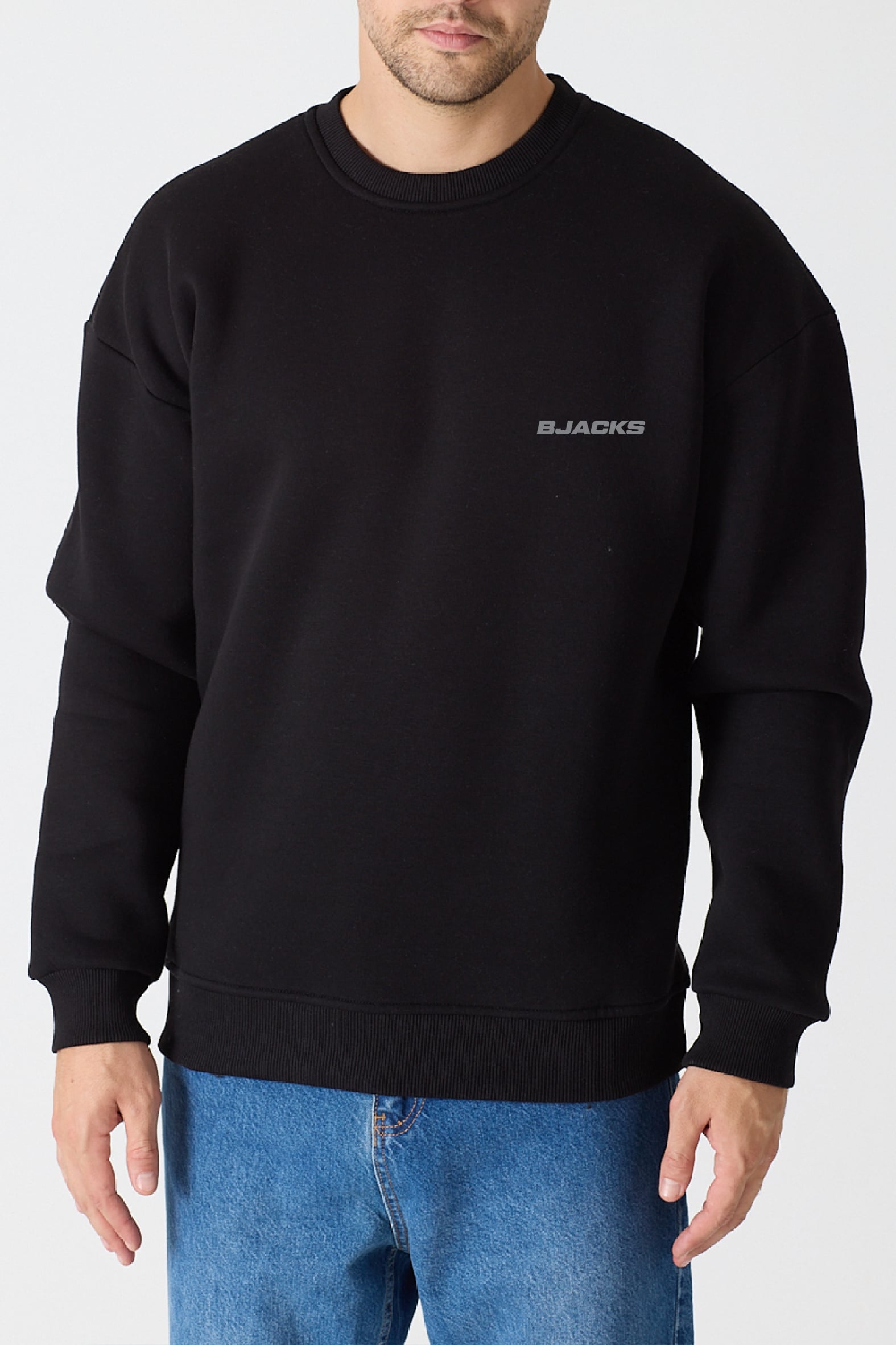 Basic Premium Sweatshirt - BJACKS Motorsports Wear - Siyah
