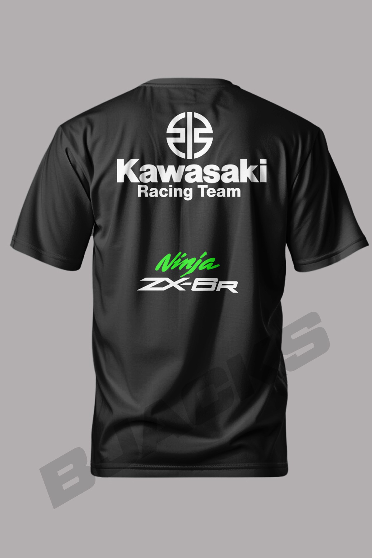Kawasaki ZX6R Tutkunları İçin Özel Baskılı Premium Tişört