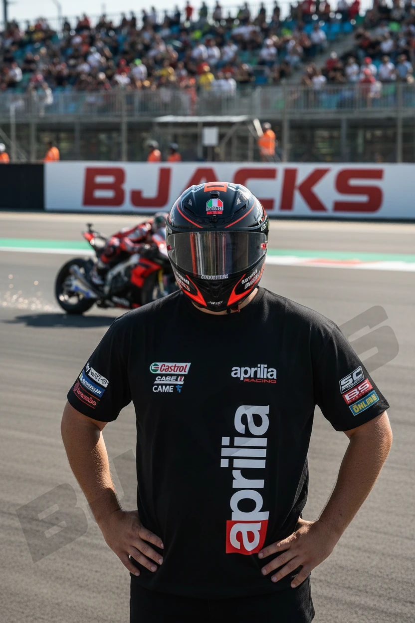 Aprilia Factory Racing GP Özel Premium Yarış Tişörtü 