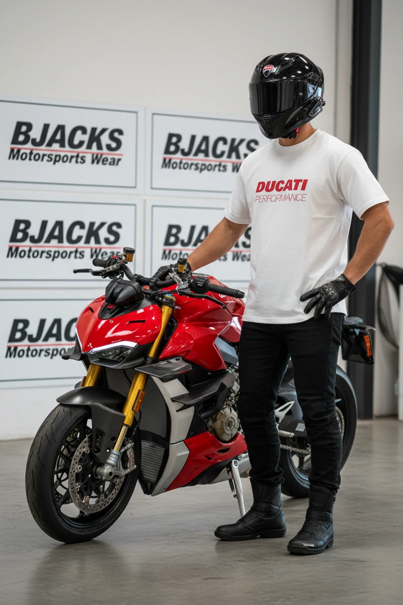 Ducati Performance Premium Tişört - Ducati Tutkunlarına Özel