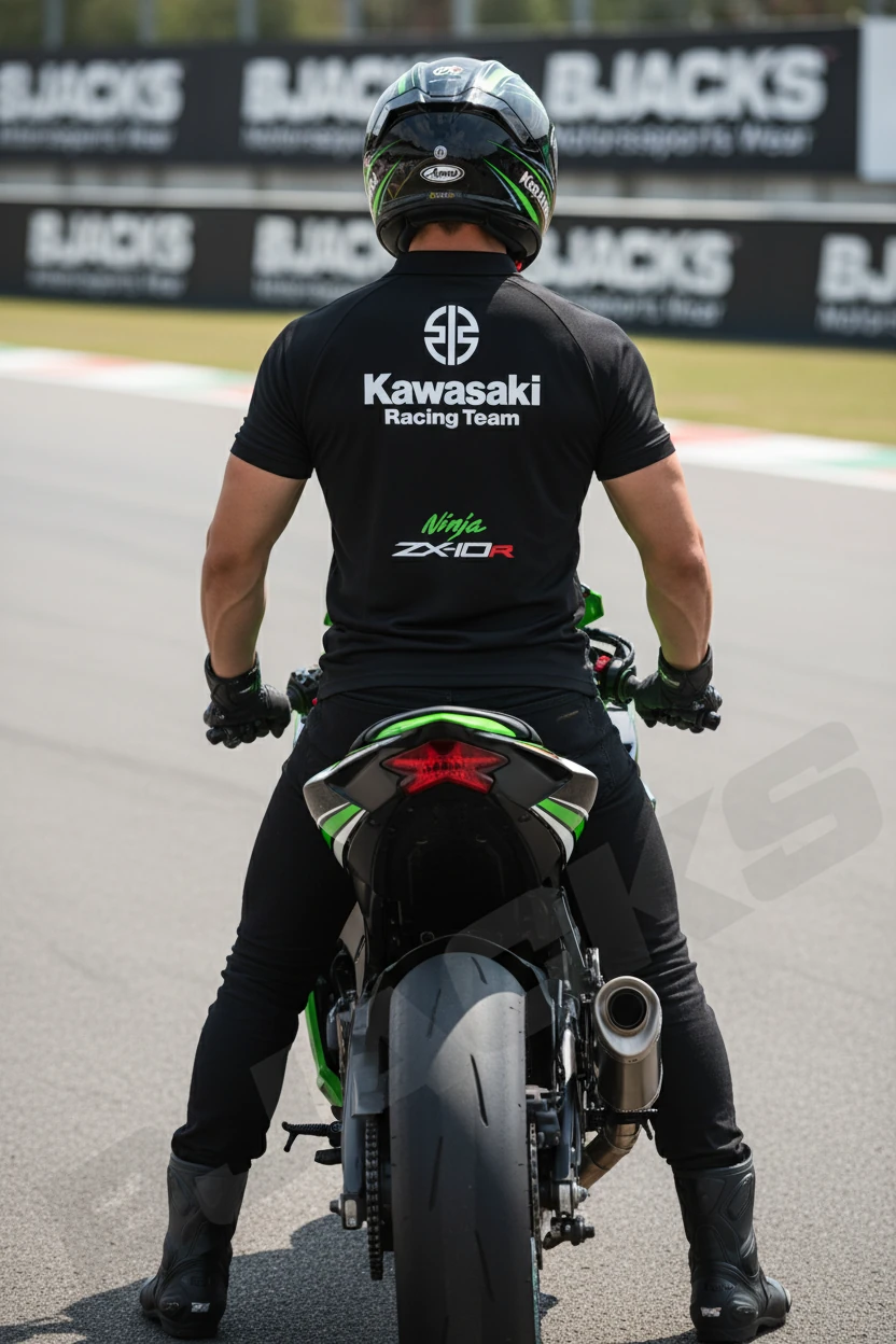 Kawasaki ZX10R Climacool Polo Yaka Premium Tişört